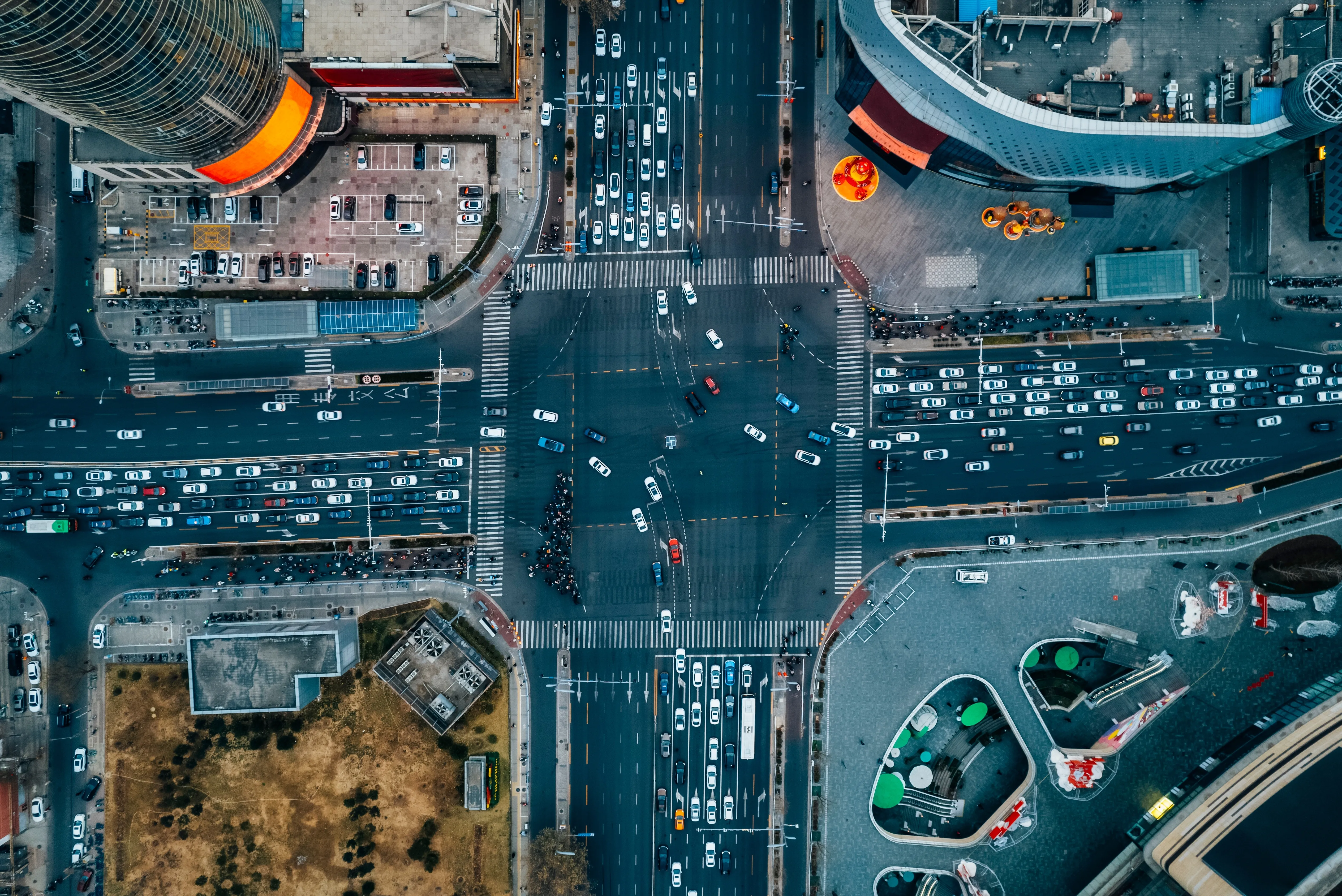 red light at stoplight