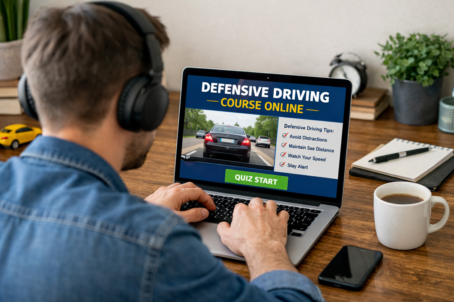 Defensive driving course timing in New York