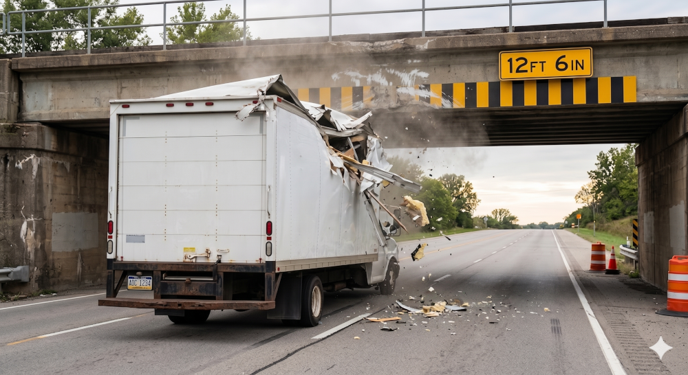 VTL 385(14) New York: bridge weight, capacity, or clearance limit on a posted structure