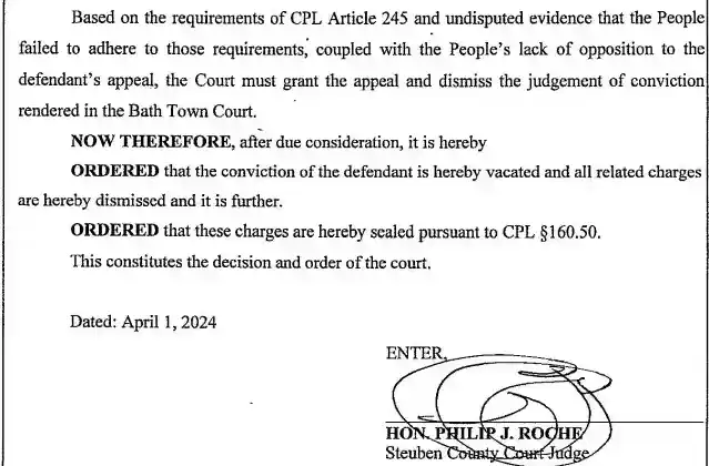 Steuben County Court Overturns Conviction in Bath NY For Failure to Serve
                Discovery - Benjamin Goldman Law Office